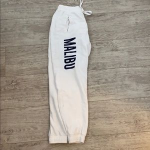 brandy melville malibu joggers
